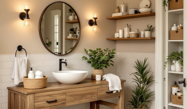 Bathroom Blues: How to Shake Off the Sterile Look